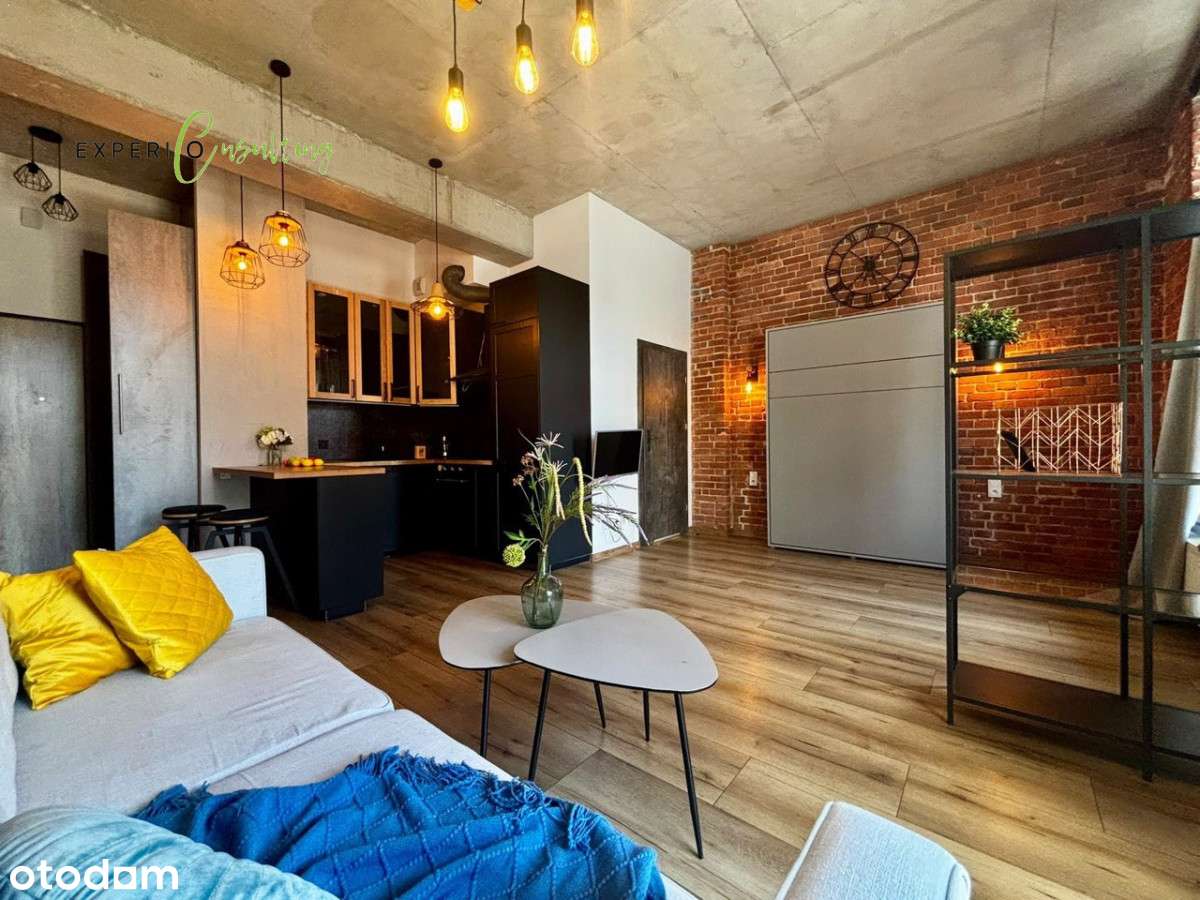 Kawalerka Loft/Obok dworca/Zamknięte osiedle
