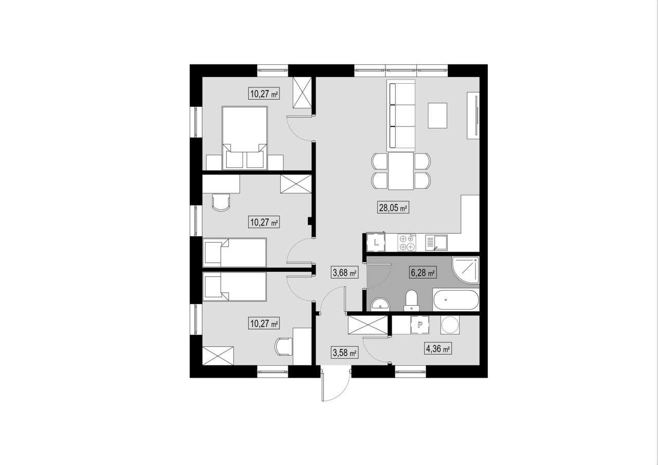 Dom partererowy w cenie mieszkania + parking-10