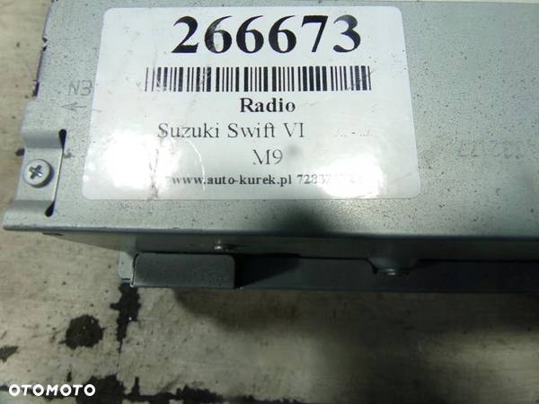 SUZUKI SWIFT MK6 RADIO CD 39101-68L01 - 10