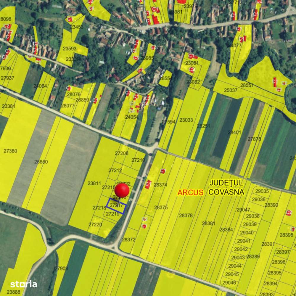 Teren intravilan de vânzare în Arcus! - Imagine principală: 2/4