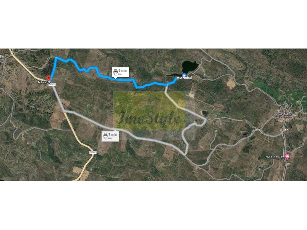 Terreno rústico em Azinhal - Grande imagem: 4/4