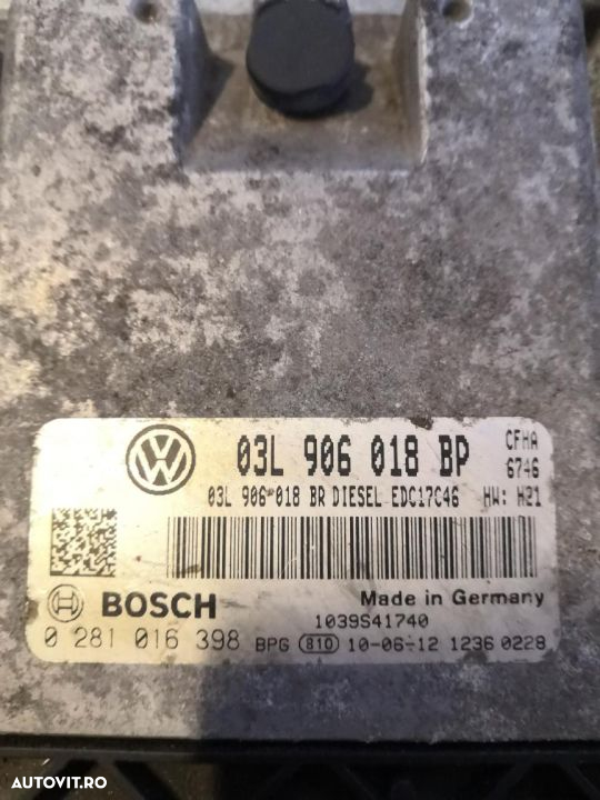 calculator Motor ECU 2.0 tdi Skoda Yeti - 2