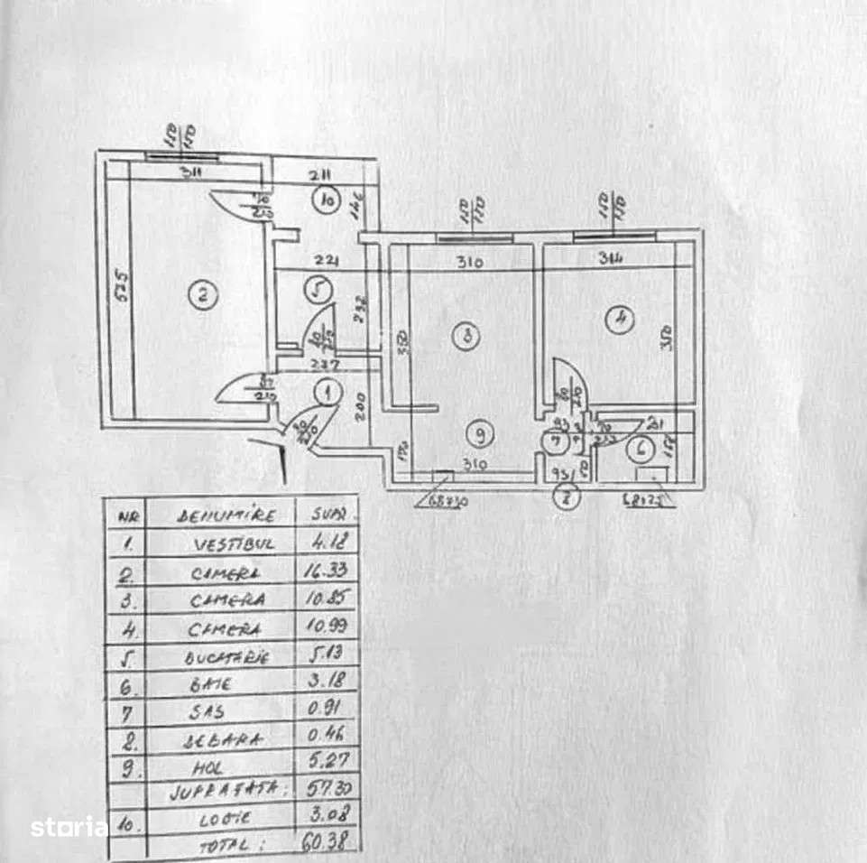 Apartament 3 camere Calea Giulest / Calea Crangasi-9