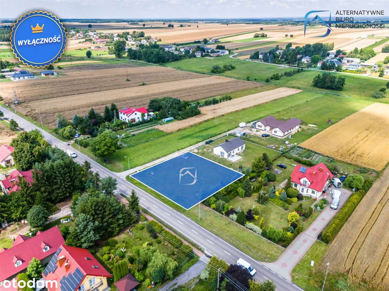 Atrakcyjna działka budowlana / usługowa Krasienin - Pełny obrazek: 4/19