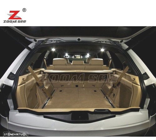 KIT COMPLETO DE LÂMPADAS LED INTERIOR 21 PARA BMW X6 E71 E72 X6 M 2008 -2014 - 2