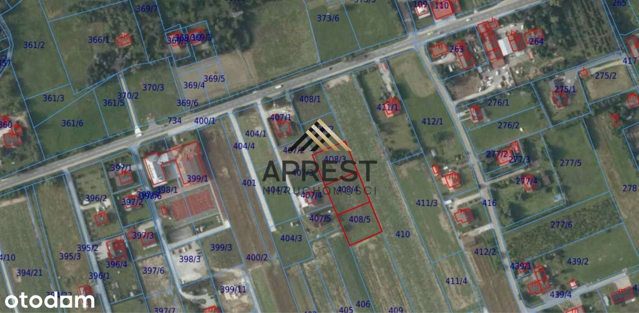 Działka budowlana 10 arów, Gdów - Pełny obrazek: 4/4