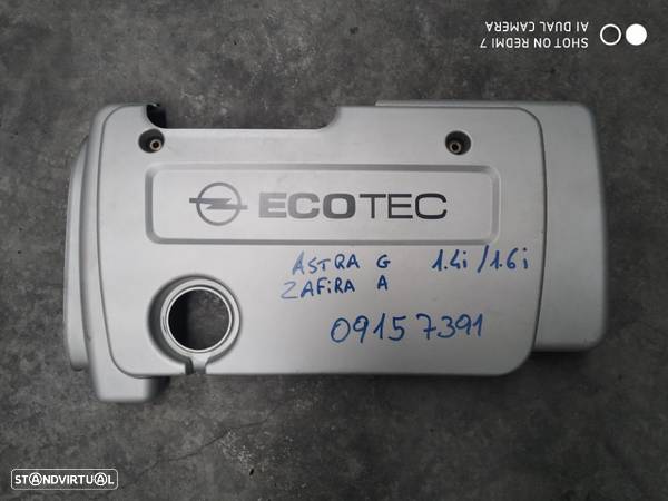 Tampa Motor Opel Zafira A / Astra G 1.4i / 1.6i 09157391 - 1