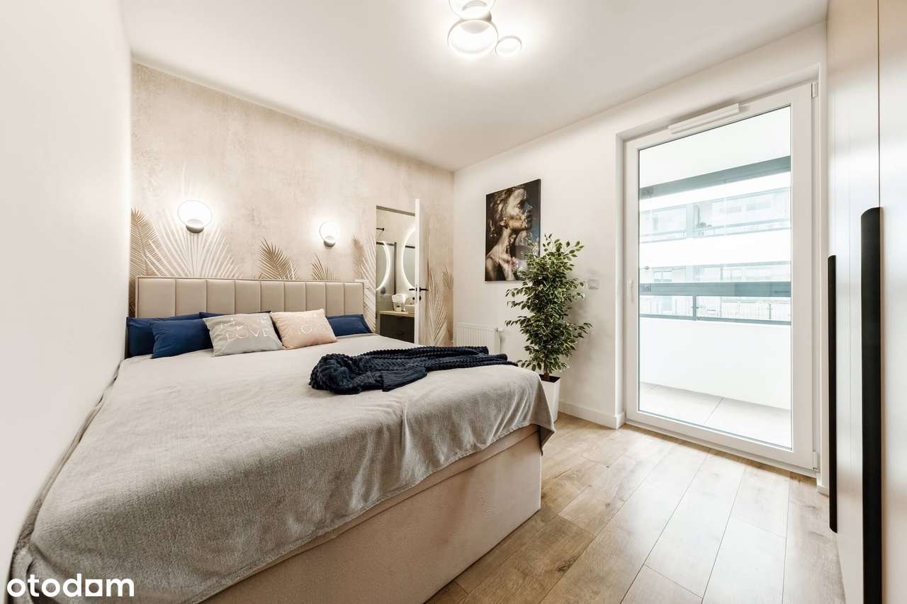 Nowe, z ogródkiem 67 m2 bez PCC, meble, AGD-13