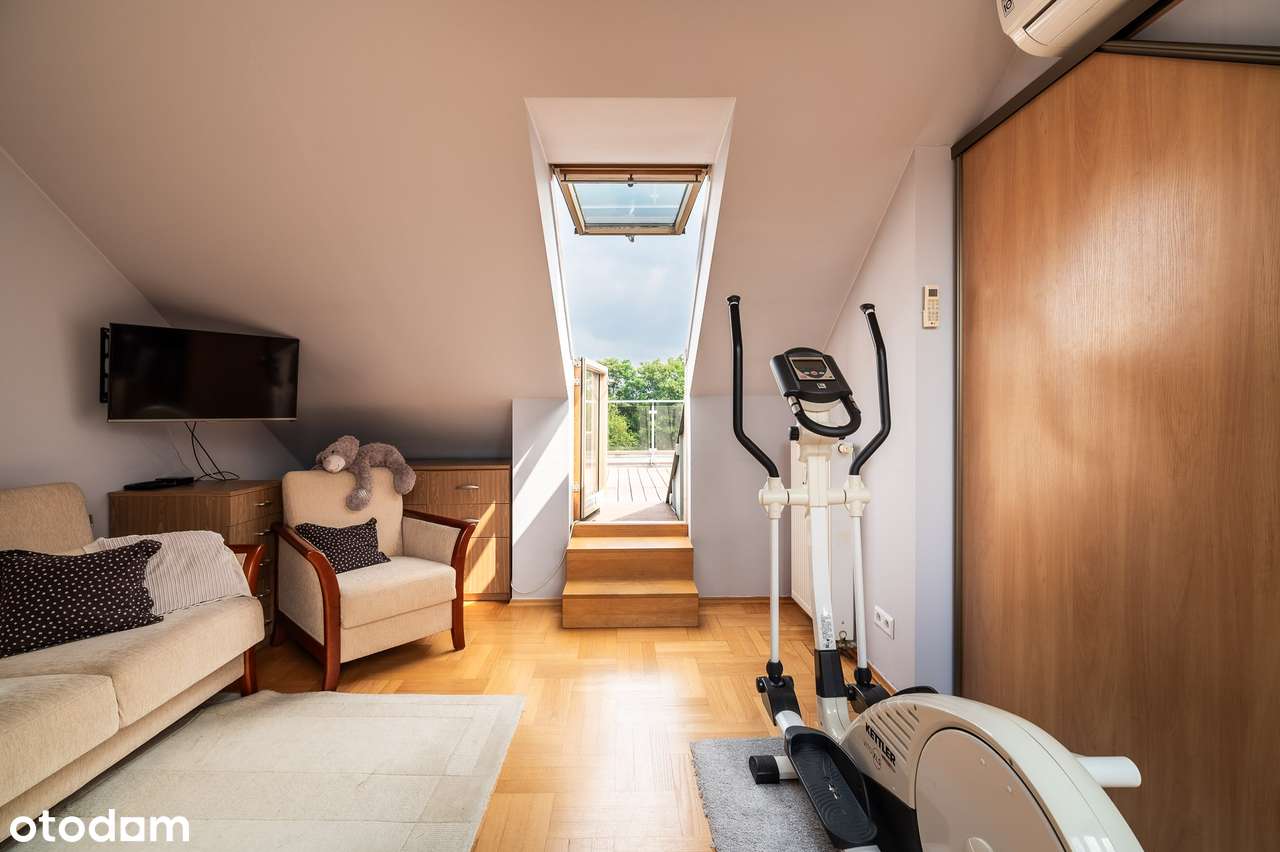 Przestronne mieszkanie 5 pok.  z antresolą i tarasem – Wola Justowska-7