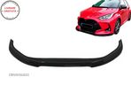 Prelungire Bara Fata Toyota Yaris MK4 XP210 (2020-up) Negru Lucios- livrare gratuita - 8