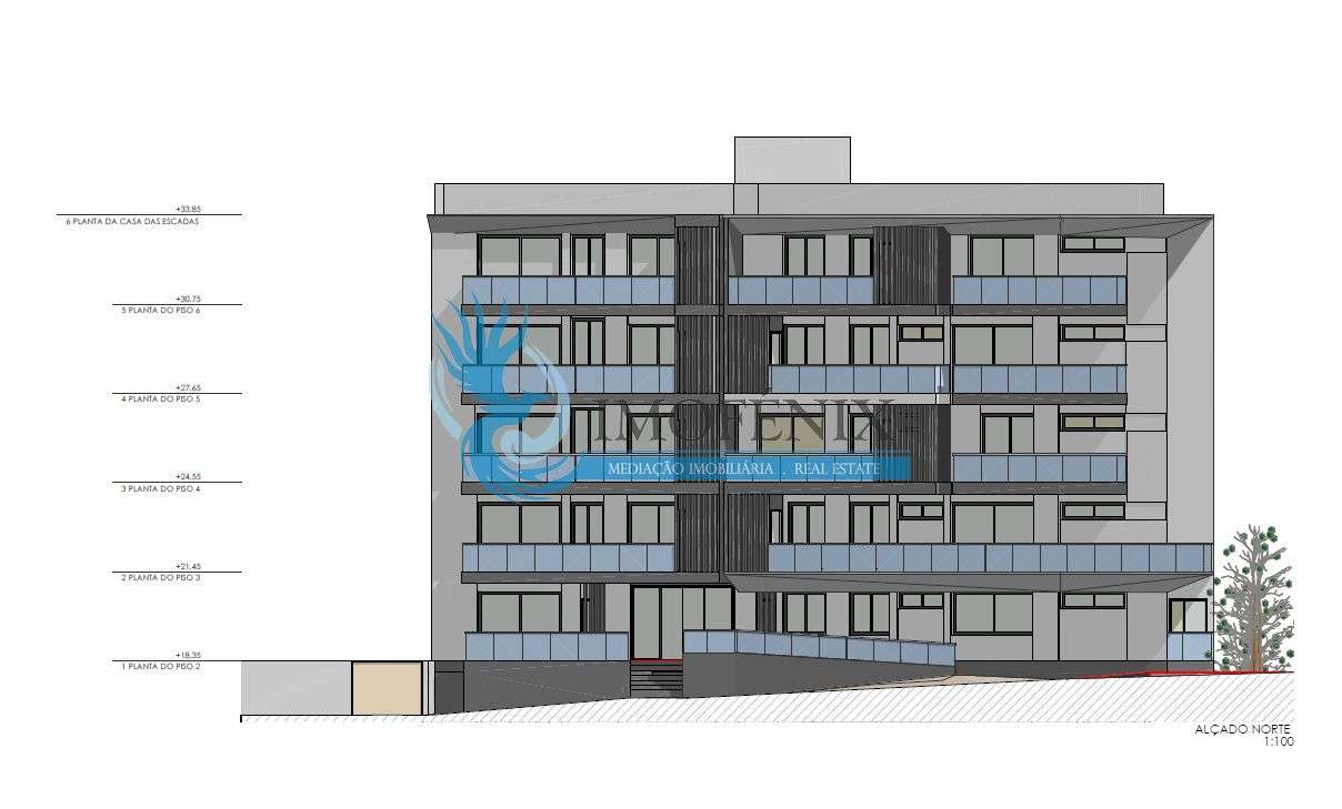 Terreno com Projeto Aprovado para 46 Apartamentos em Quarteira-5
