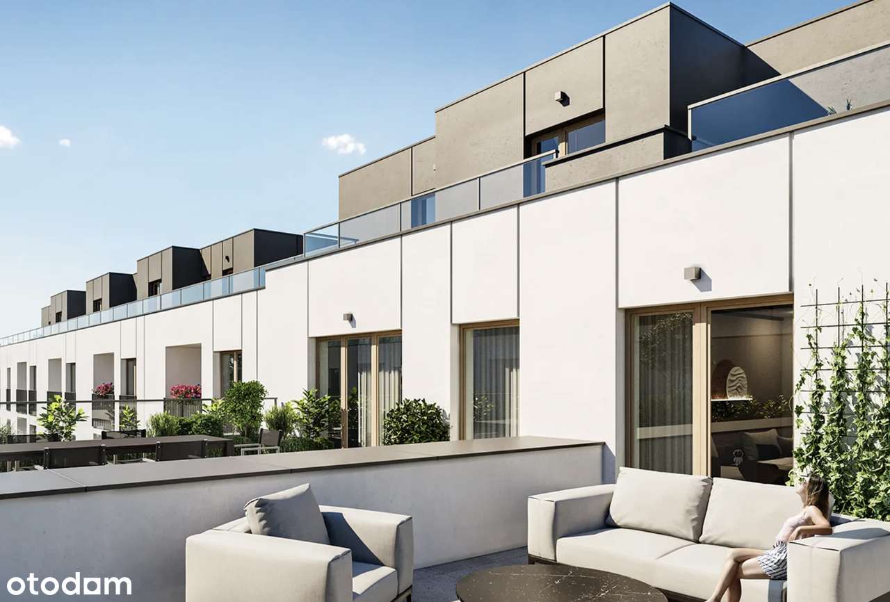 Apartament z dużym Tarasem 36m2, Salon 40m2, Duże przeszklenia, ATAL-8