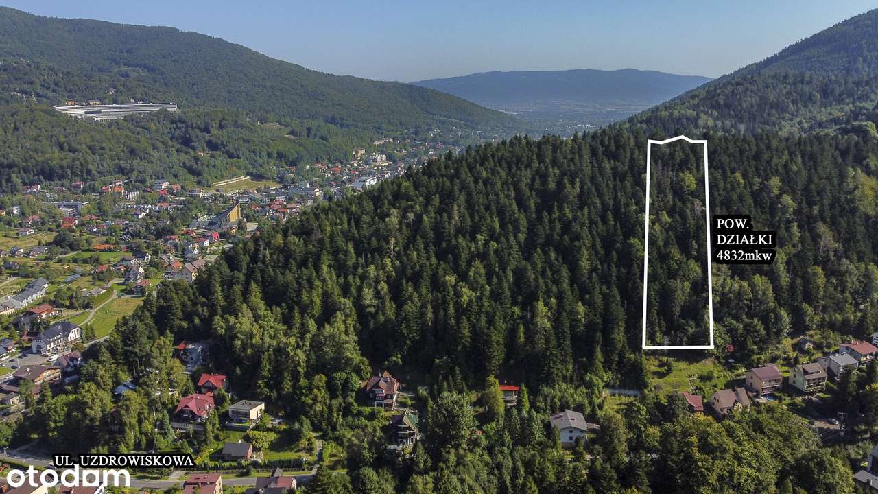 Działka leśna ul. Uzdrowiskowa Szczyrk - Pełny obrazek: 2/11