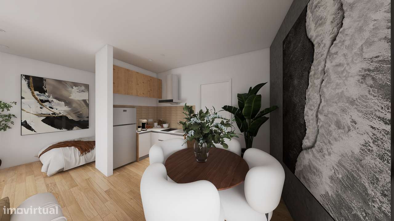 Apartamento T0 novo no Centro de Estarreja-12