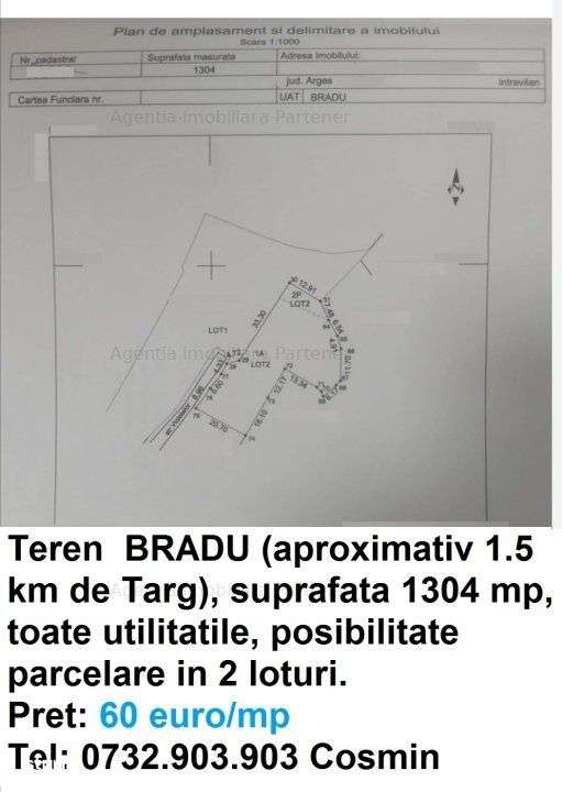 Terenuri Bradu, diverse suprafete - Imagine principală: 4/10