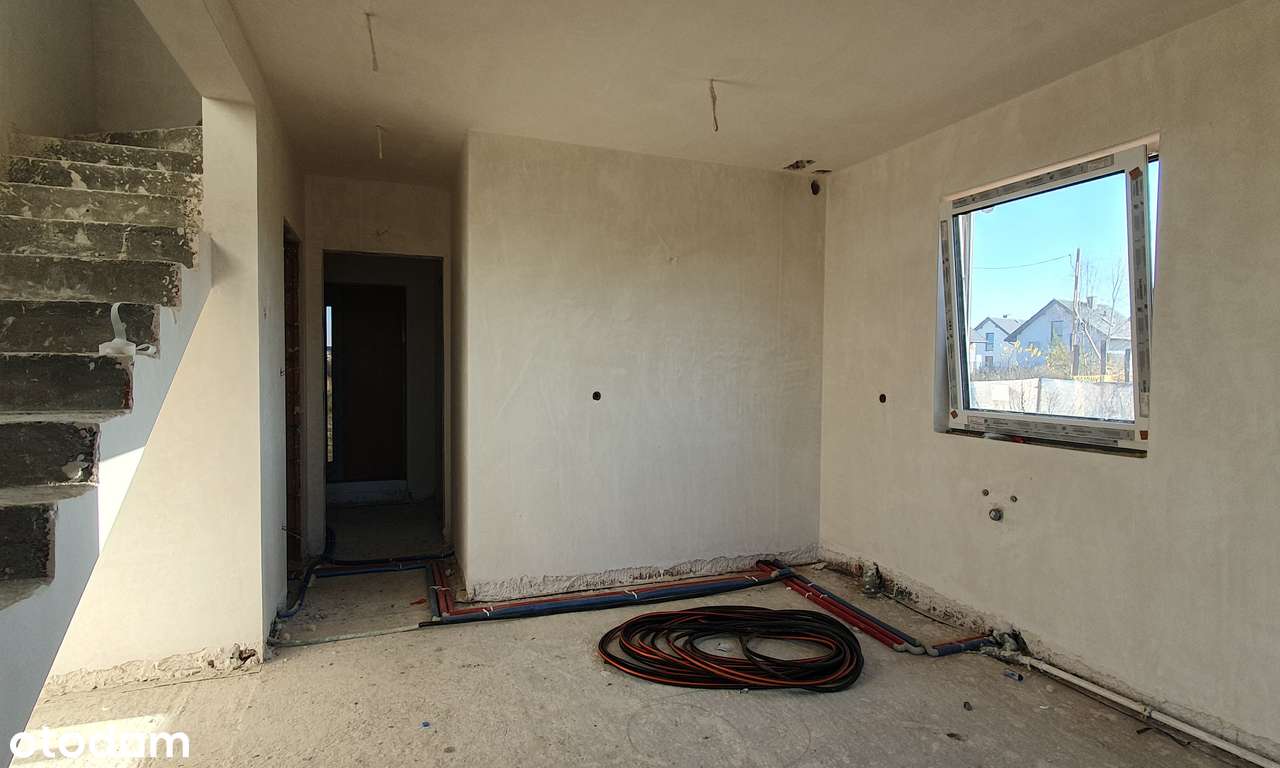 BLIŹNIAKI-ZACZERNIE-83m2-Klima- Rolety-Pompa ciepła-Stan deweloperski-10