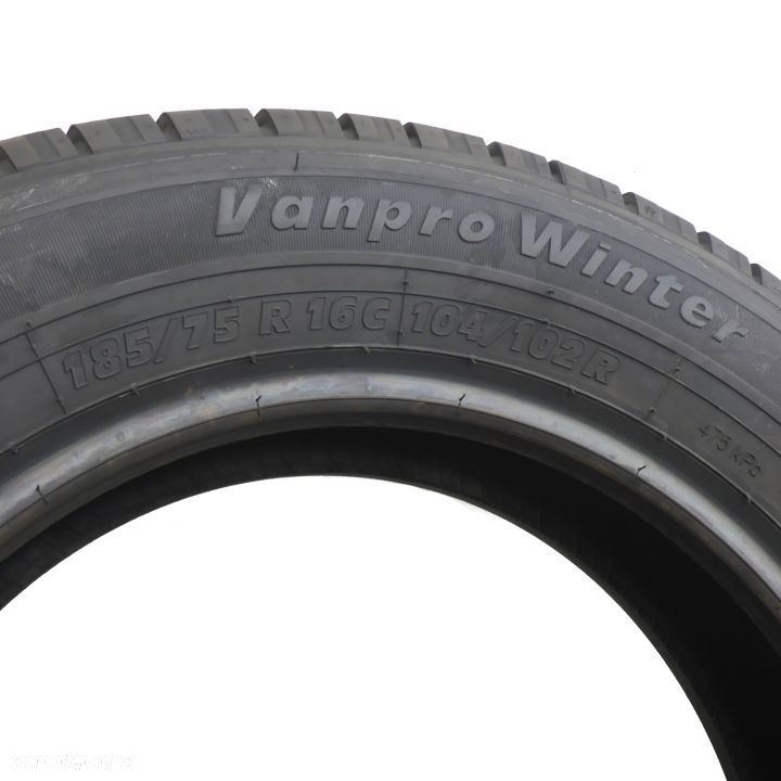 2 x KORMORAN 185/75 R16C 104/102R Vanpro Winter 2020 Zima JAK NOWE - 8