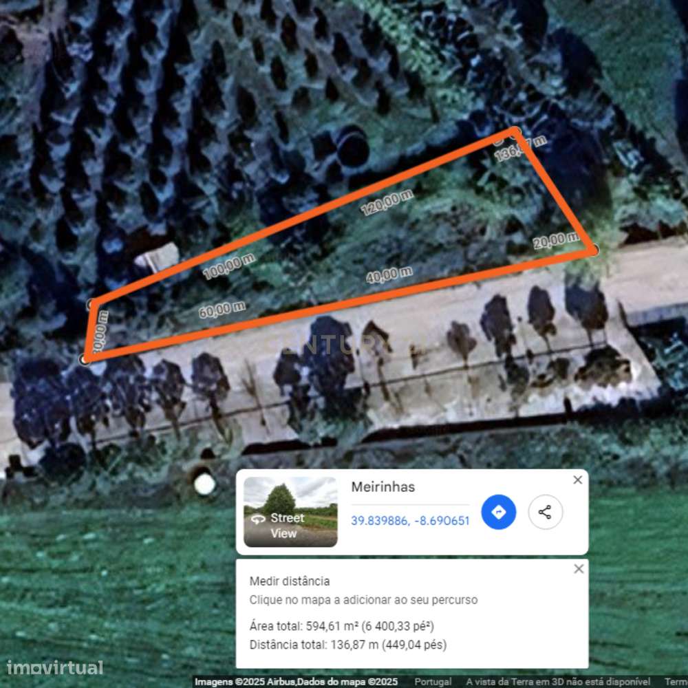 TERRENO RÚSTICO || MEIRINHAS || POMBAL - Grande imagem: 3/3
