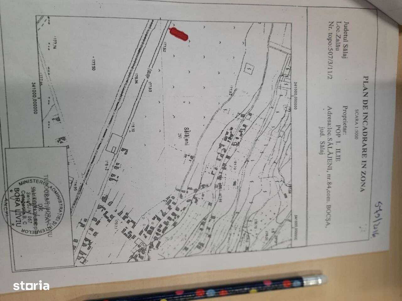 Teren extravilan Sarmasag 965 mp - Imagine principală: 5/5