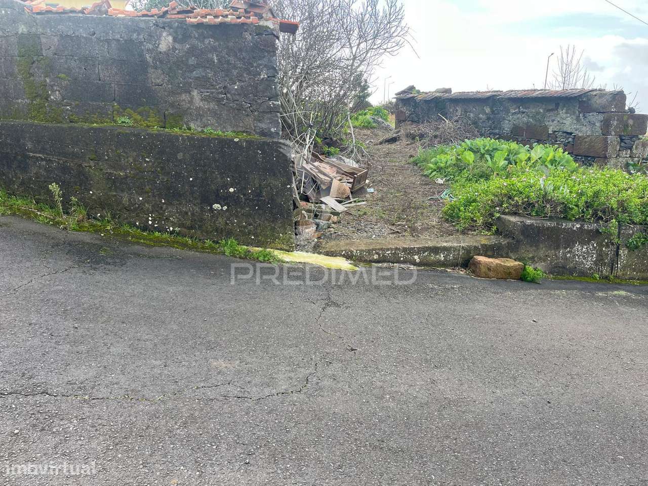 MORADIA TÉRREA E PALHEIRO COM TERRENO NA RAPOSEIRA-MADEIRA PARA REC... - Grande imagem: 4/5