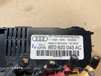 PANEL KLIMATYZACJI AUDIA4 B6 B7 2 DIN 8E0820043AC - 2