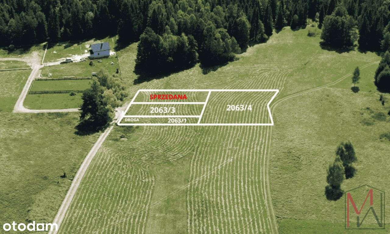 Działki budowlane w otoczeniu zieleni Hucisko-5