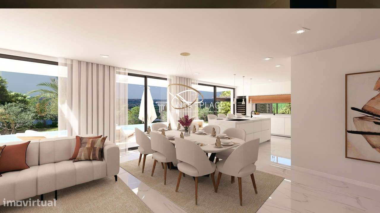 Moradia Contemporânea 3 Quartos com Vista para o Golfe – Alcantarilha,-10