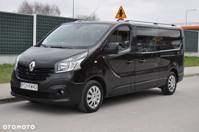 Renault TRAFIC L2 LONG 1.6 DCI 6 OSOBOWY BRYGADOWY DOKA FURGON KRAJOWY 100% BEZWYPADKOWY I WŁAŚCICIEL - 1