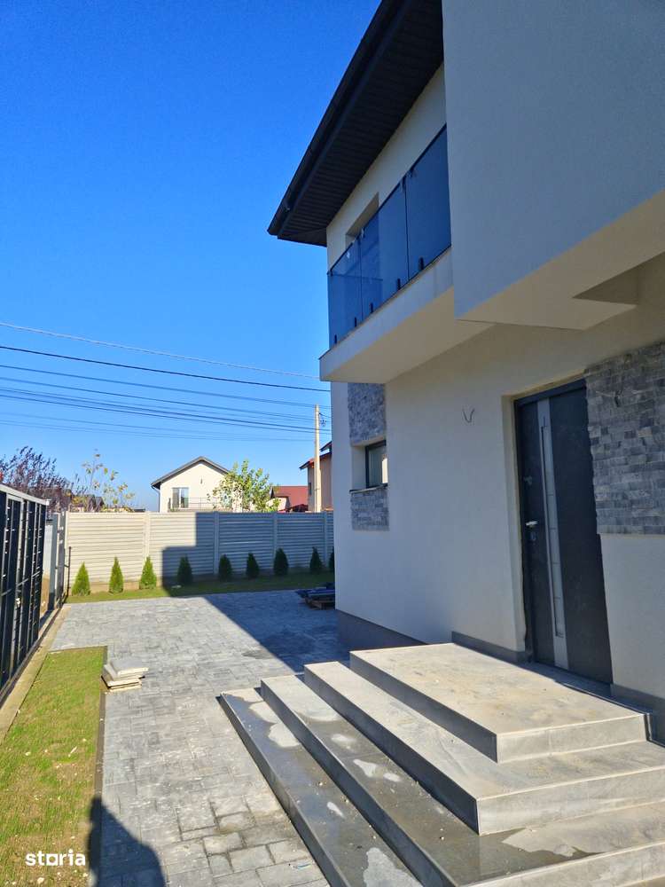 Casă P+1 | 4 camere | panouri fotovoltaice | Comision 0%| DOMNESTI-8