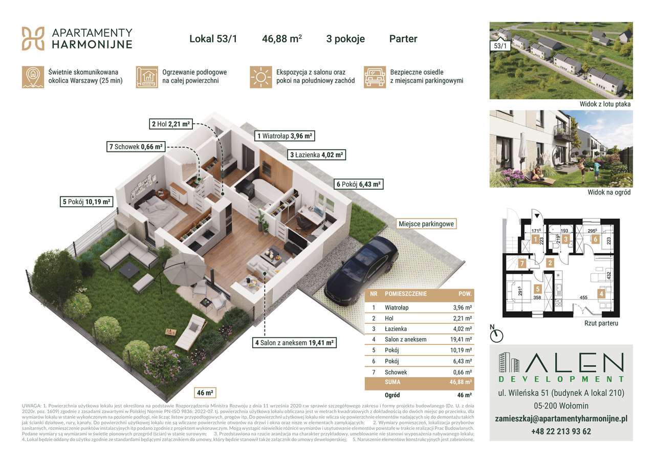Bezczynszowe mieszkanie 3-pokojowe – Radzymin, idealne na start!-0