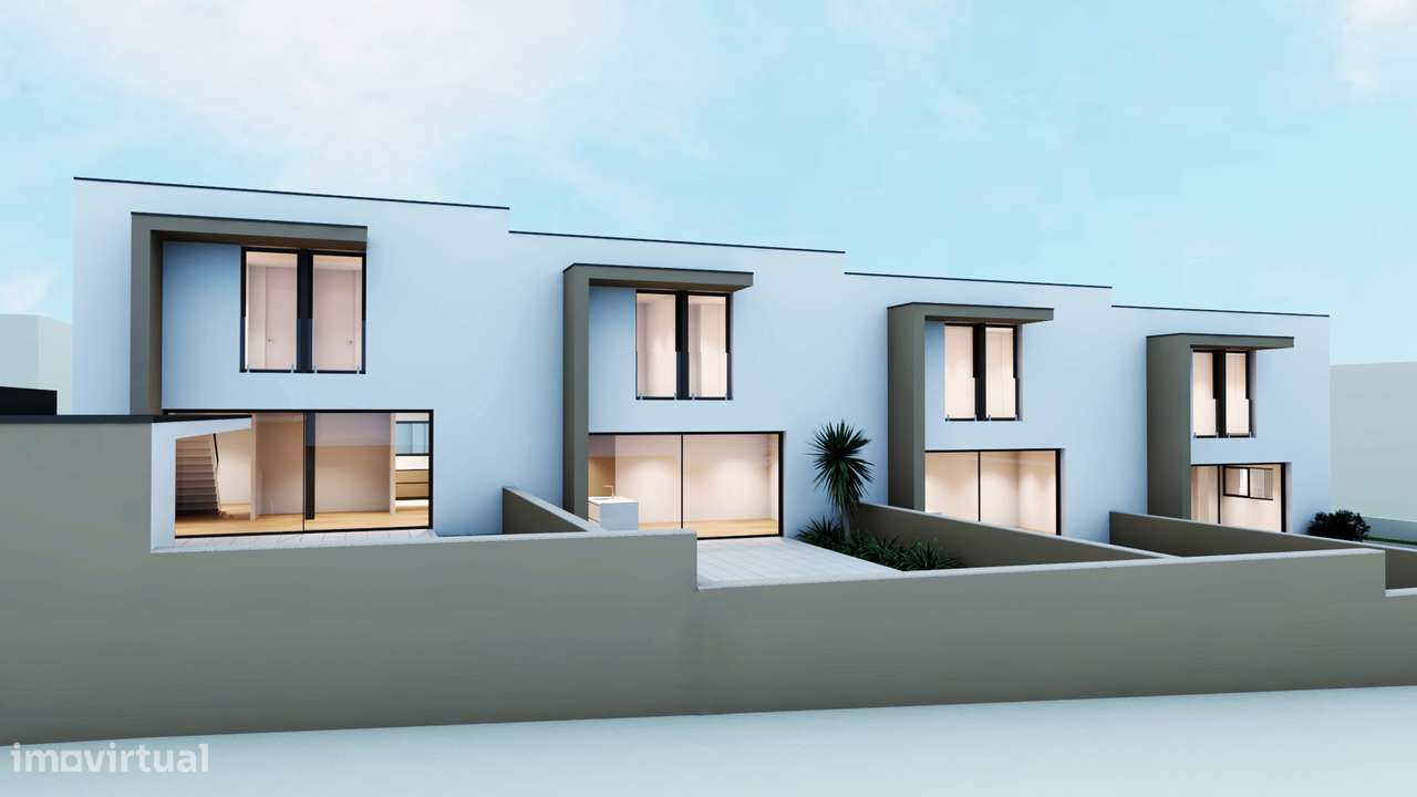 Excelente moradia em banda V3 em Arões-7