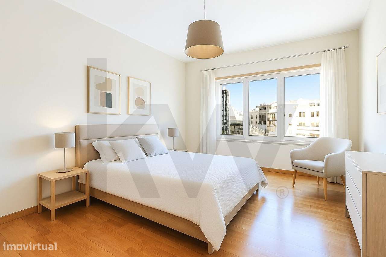 Apartamento T5 no Parque das Nações Sul com terraço e vistas desafogad - Grande imagem: 4/43