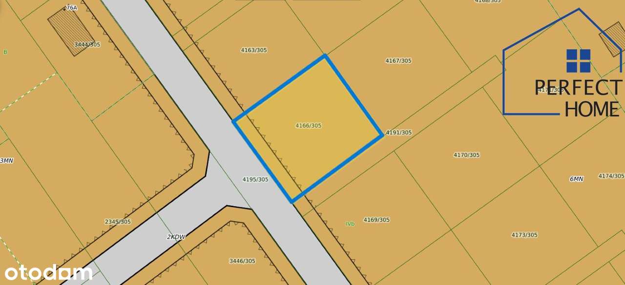 Ustawna działka w świetnej lokalizacji Rybnik Kamień - Pełny obrazek: 4/8