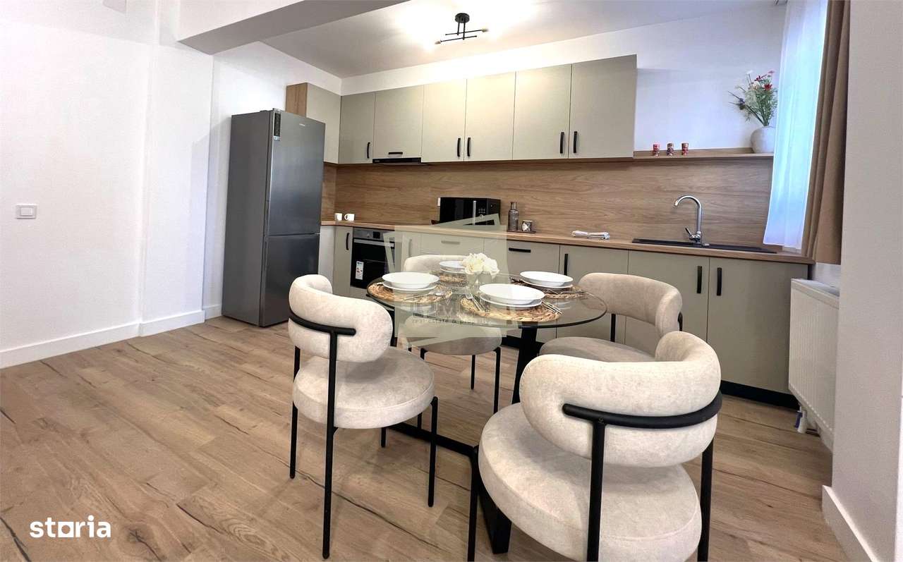 Apartament mobilat 60 mp utili la etajul 1 cu 2 camere terasa 12 mp - Imagine principală: 4/10