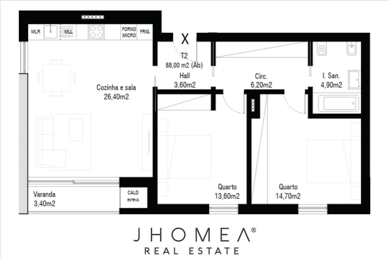 Último Apartamento T2 Novo | ESSENCE - Aradas, Aveiro-11