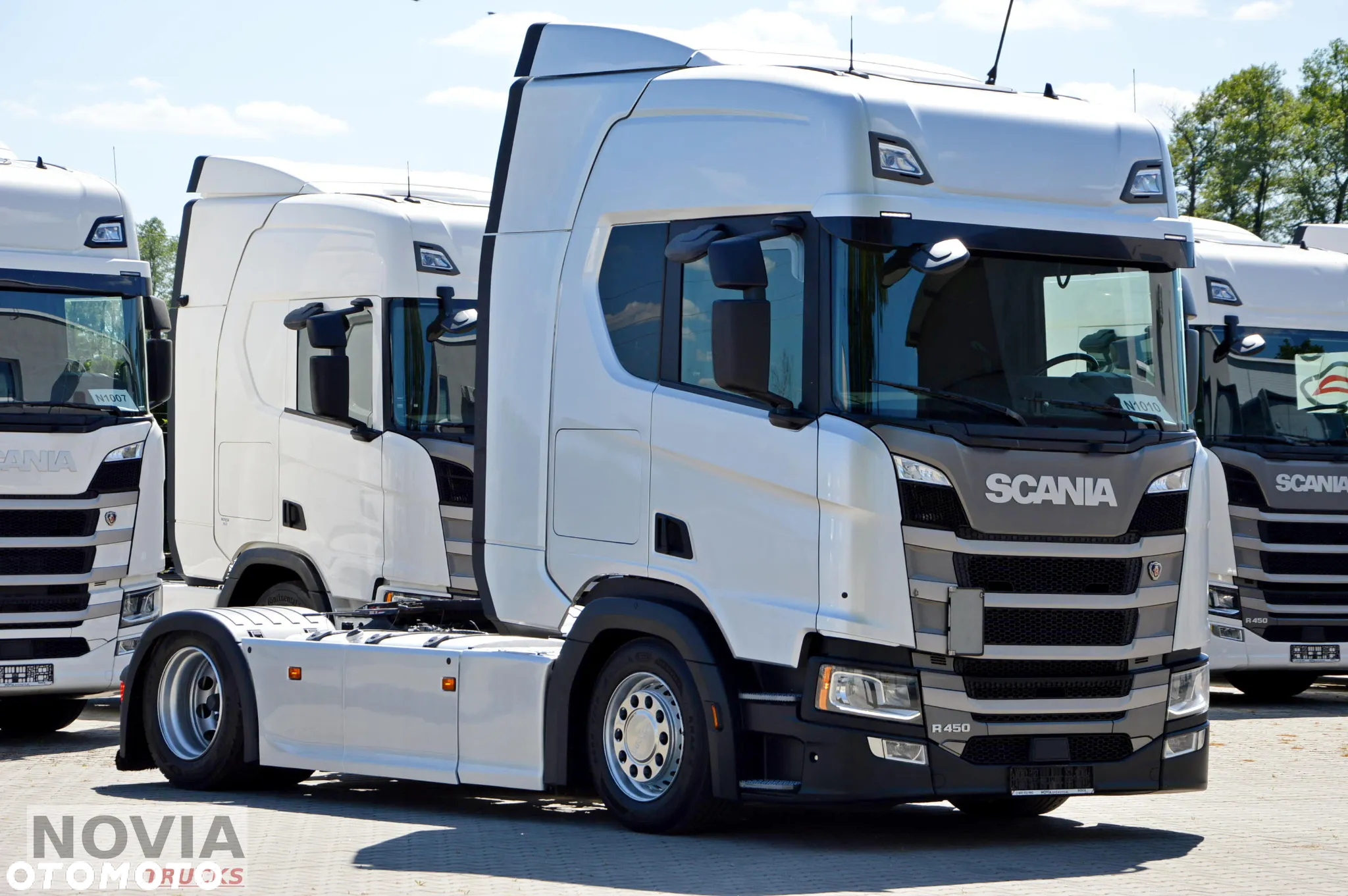 Scania R450 BEZ EGR | LOW DECK | FULL LED | BAKI 1.400 L | KLIMA POSTOJOWA | 2 SZTUKI! - 3