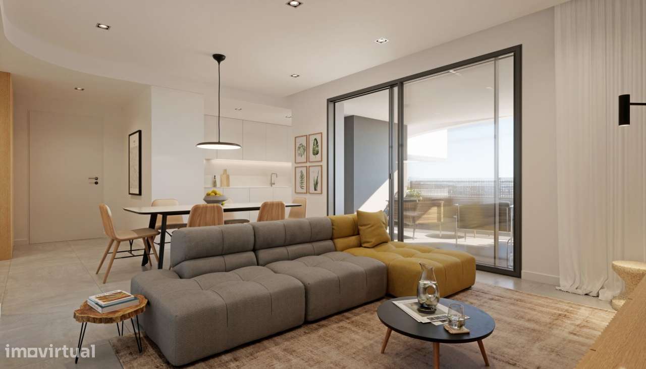 Novo apartamento T2, para venda em Porto de Mós, Lagos, Algarve - Grande imagem: 4/17