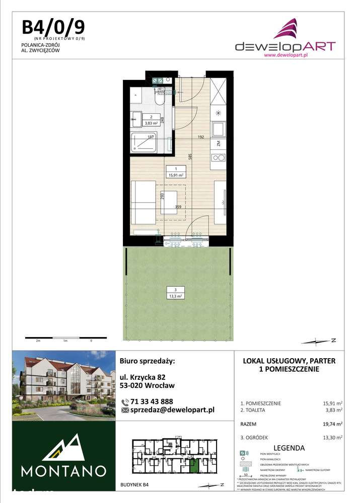 Montano | apartament 1-pok. | B4/0/9 - Pełny obrazek: 2/9