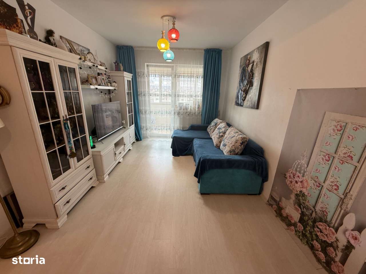 Apartament 2 camere 57,69 mp mobilat+ parcare in complex inchis