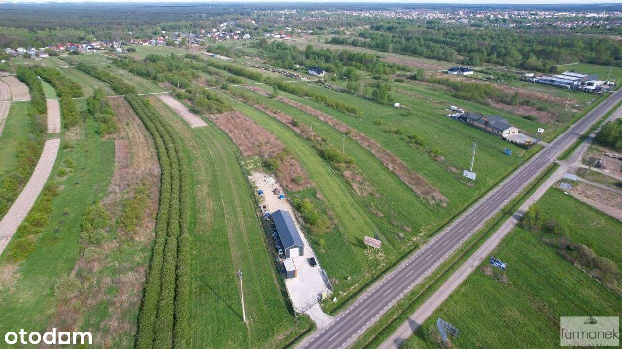 52-arowa działka przy drodze wojewódzkiej - Pełny obrazek: 5/9