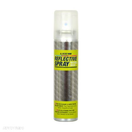 Spray reflectorizant pentru materiale textile, haine, rucsac, incaltaminte Albedo Invisible Bright, 100ml - 1