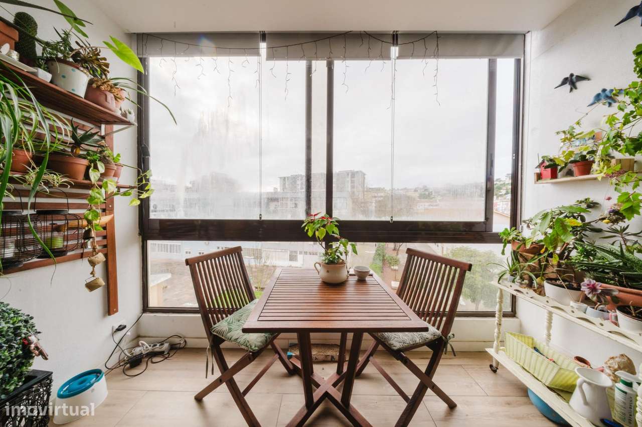 Apartamento T2 com Jardim de Inverno e Open Space | Setúbal-7
