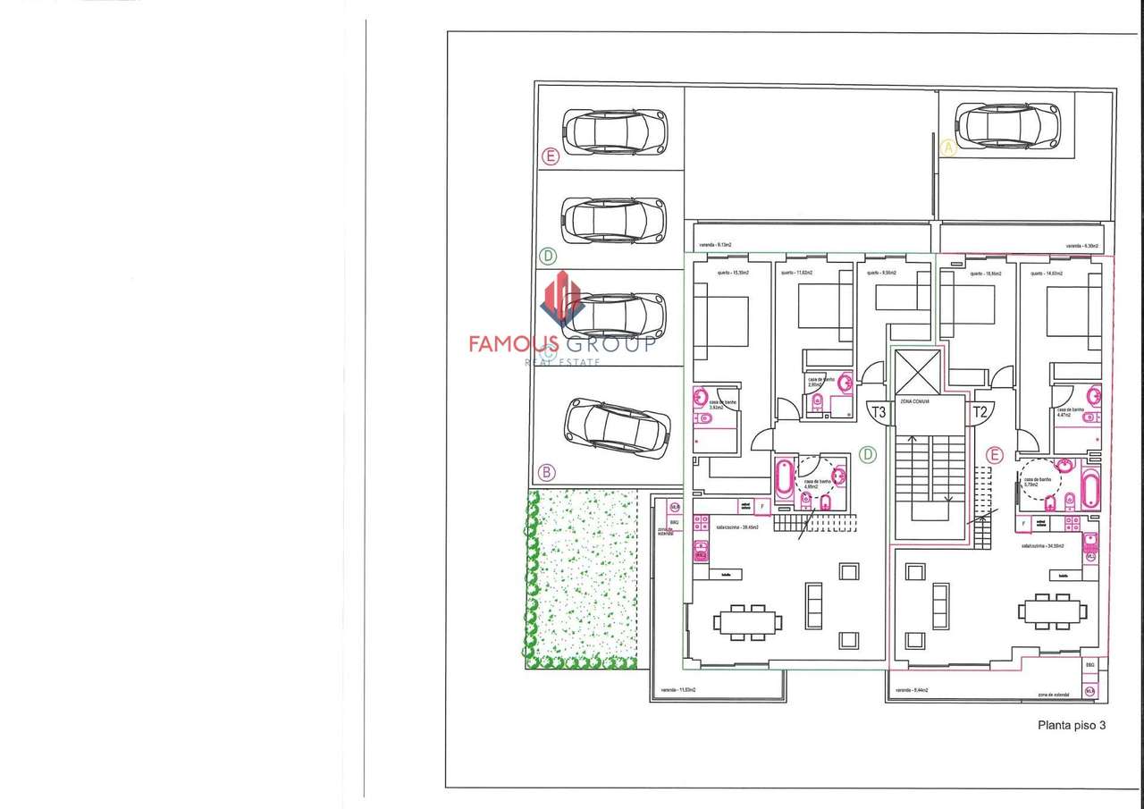 Apartamento T2 novo com piscina e estacionamento-23