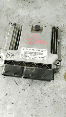 Bosch 0281018022 E2355581288 00FT Opel Corsa D 1.3 CTDI Jednostka sterująca silnika - 2