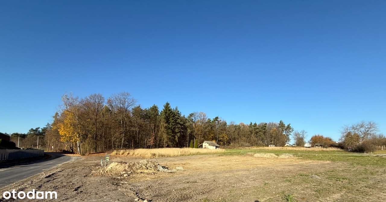 Działka budowlana 0,1279 ha - spokojna okolica - Urzędów - Pełny obrazek: 4/7