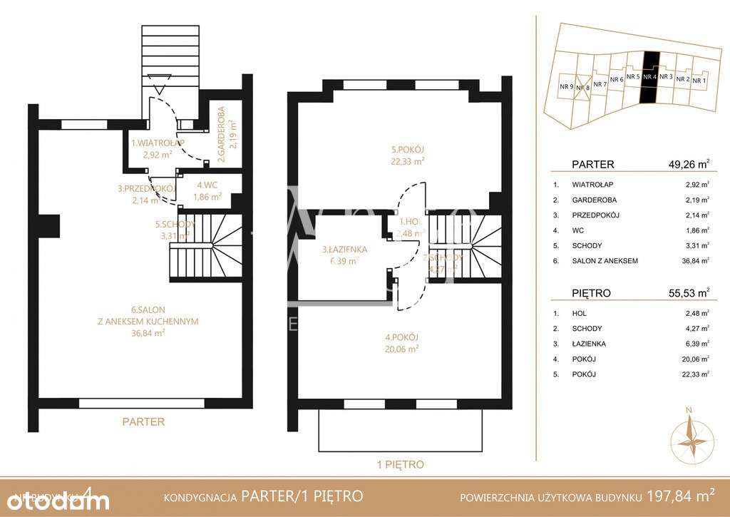 Redłowo-Dom, 4 sypialnie, garaż, działka 189 m2 - Pełny obrazek: 4/20