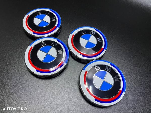 Set capace jante BMW model NOU Aniversar - M Anniversary - 3