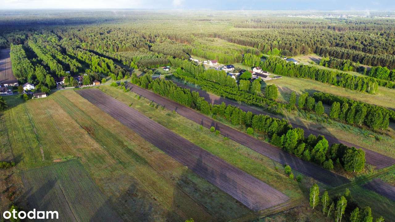 Z opcją podziału. Piękna! W ślepej uliczce! Objęta MPZP! BUDOWLANA !! - Pełny obrazek: 4/10