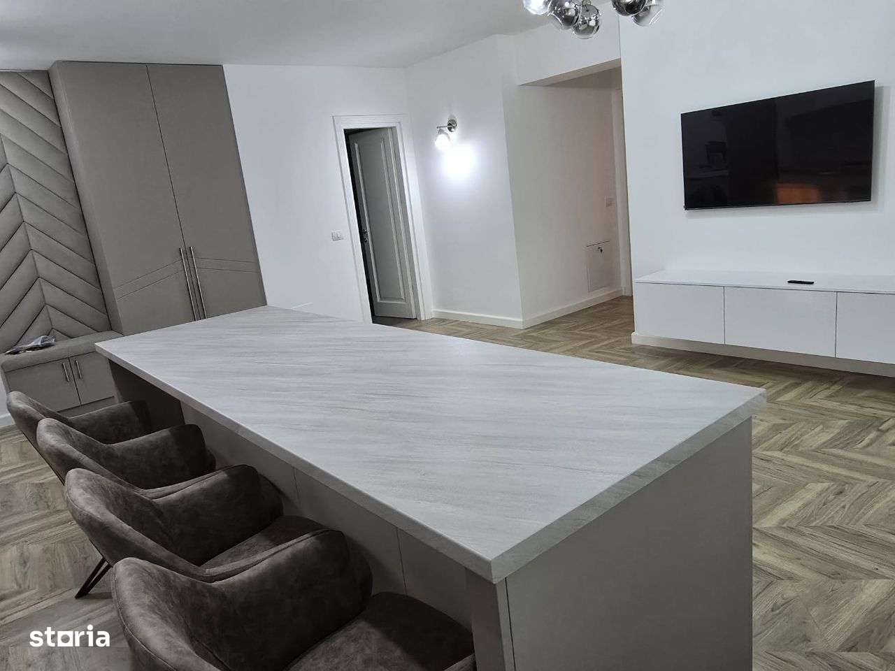 Apartament Nou-3C -1880E/m-Arena Mall -Complet Mobilat - Imagine principală: 5/20