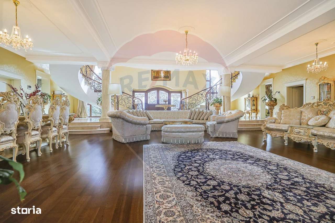 Vanzare/ Inchiriere Vilă de lux pe malul lacului Buftea-2